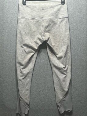 Lululemon Wunder Under High-Rise Crop 23" Scalloped Hem Leggings - Size 8